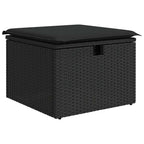 Gartensofa-set mit Kissen mit Speicher Poly-Rattan