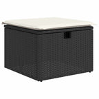 Sofa Set mit Kissen 6 pcs Poly-Rattan