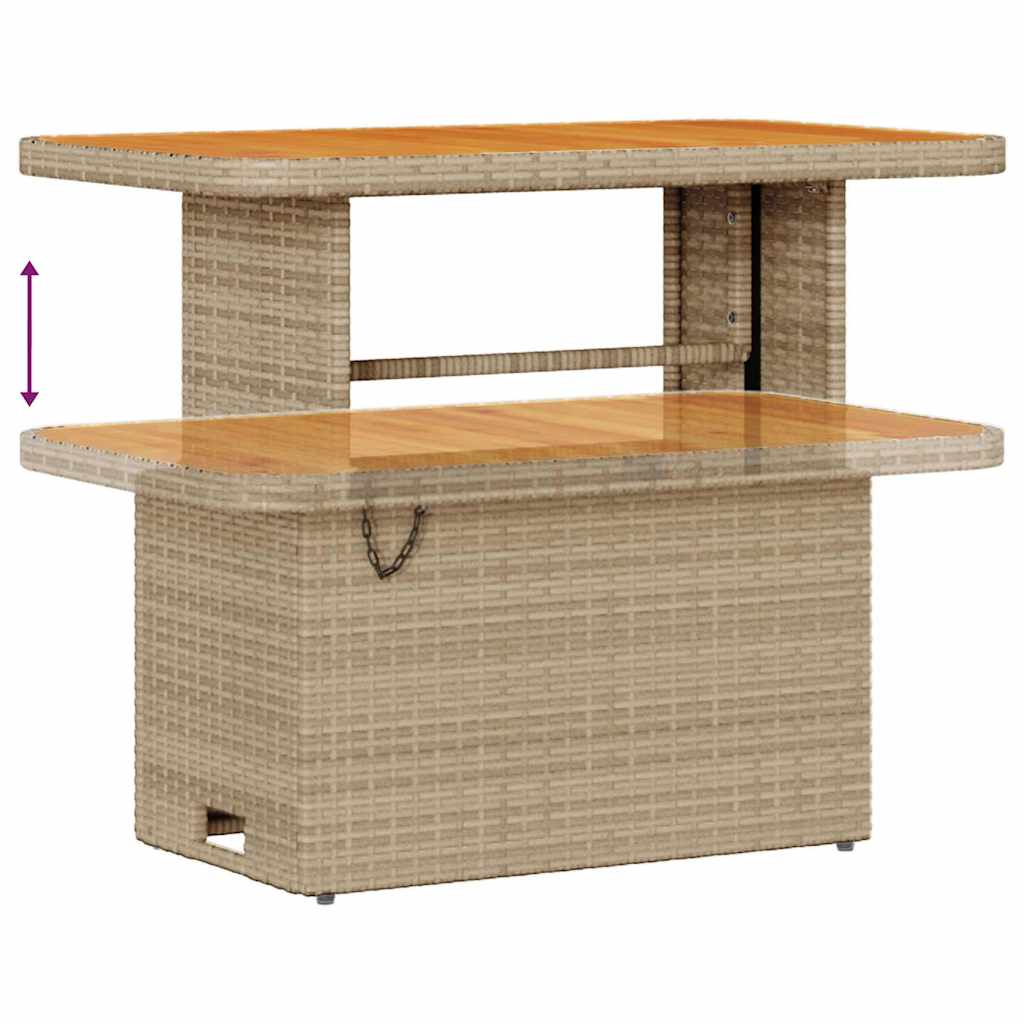 Garten-Sofa-Set mit Kissen 13 pcs Beige und Hellgrau
