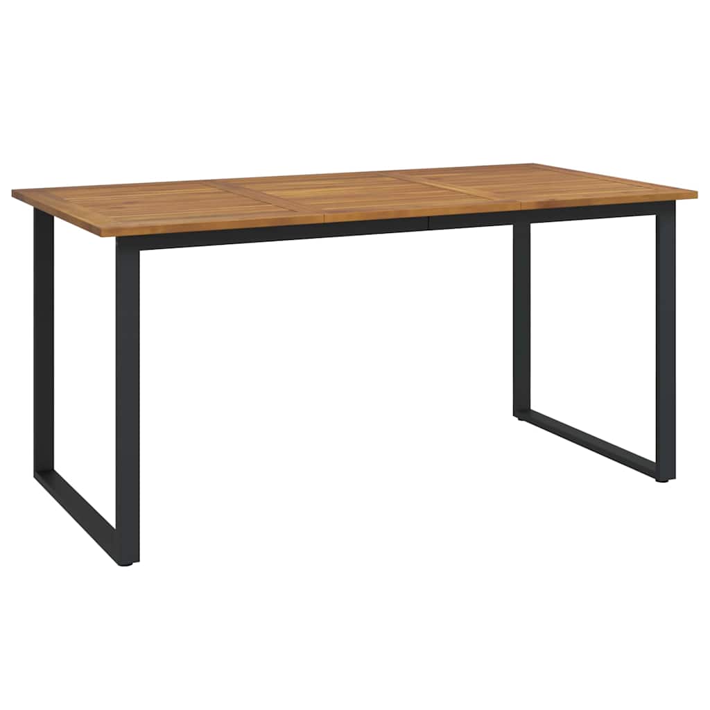Garten Essgruppe 5 pcs Grau Massivholz Akazie