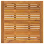 Garten Essgruppe 3 pcs Beige Massivholz Akazie