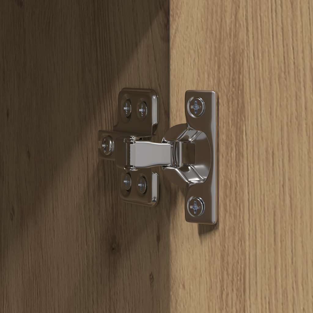 Büroschrank Artisan-Eiche 60 x 32 x 152,5 cm Holzwerkstoff