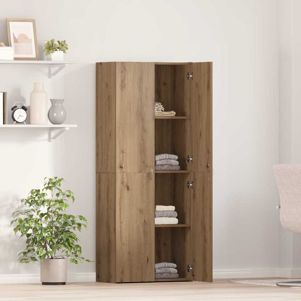 Büroschrank Artisan-Eiche 60 x 32 x 152,5 cm Holzwerkstoff