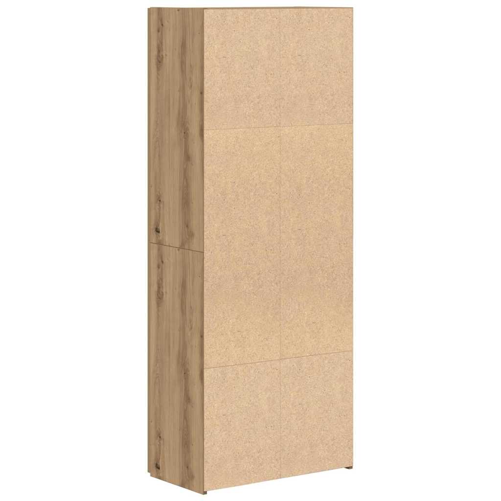 Büroschrank Artisan-Eiche 60 x 32 x 152,5 cm Holzwerkstoff