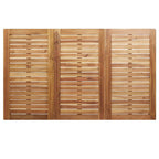 Garten Essgruppe 7 pcs Braun Massivholz Akazie