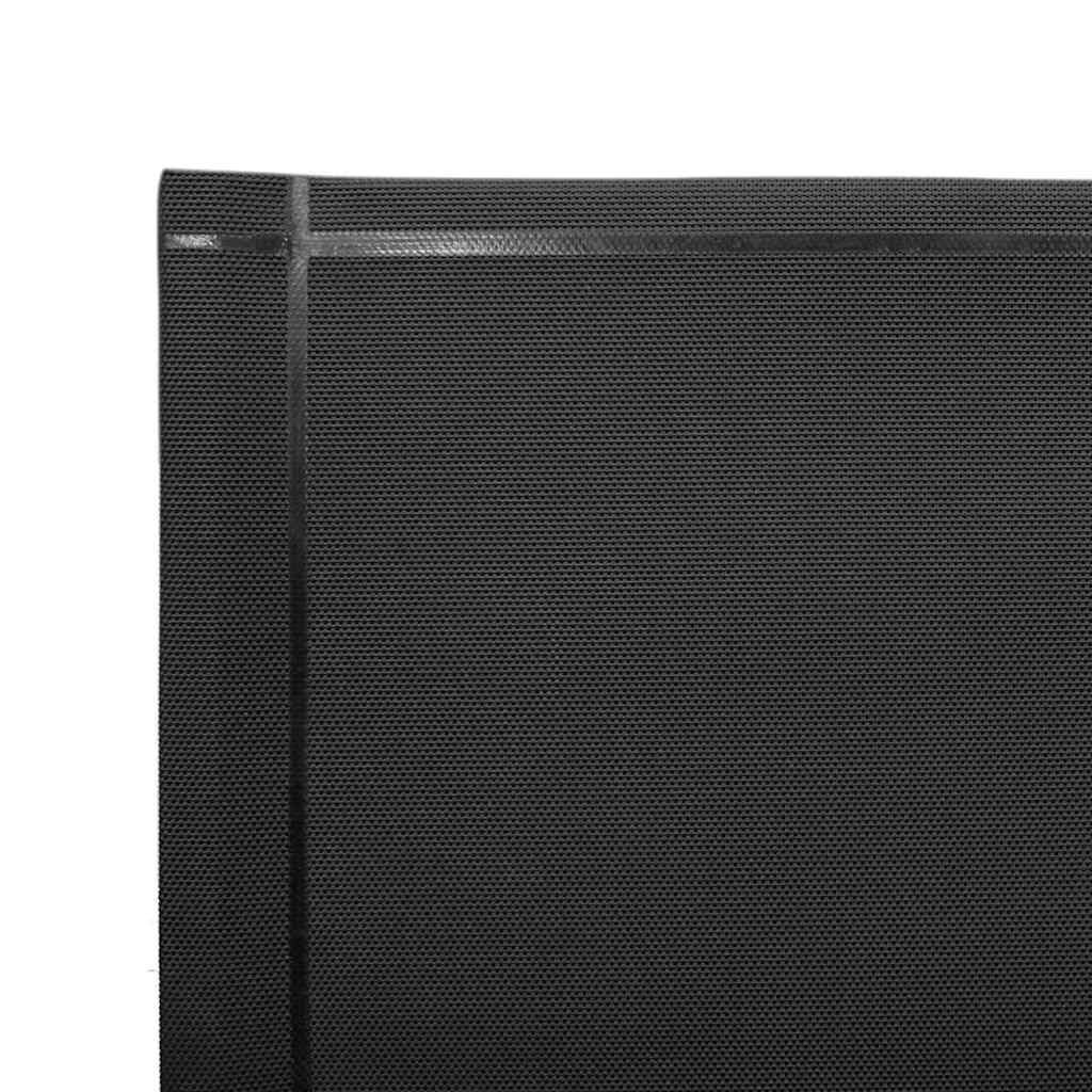 Garten Essgruppe 3 pcs Braun und Schwarz Massivholz Akazie