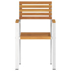 Gartenstuhl 6 pcs Öl-Natur 56 x 54,5 x 87 cm Massivholz Akazie