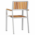 Gartenstuhl 6 pcs Braun 56 x 54,5 x 87 cm Massivholz Akazie