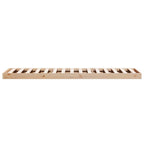 Bodenbettrahmen Natur 100 x 220 cm Massives Kiefernholz