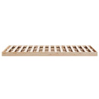 Bodenbettrahmen Natur 160 x 220 cm Massives Kiefernholz