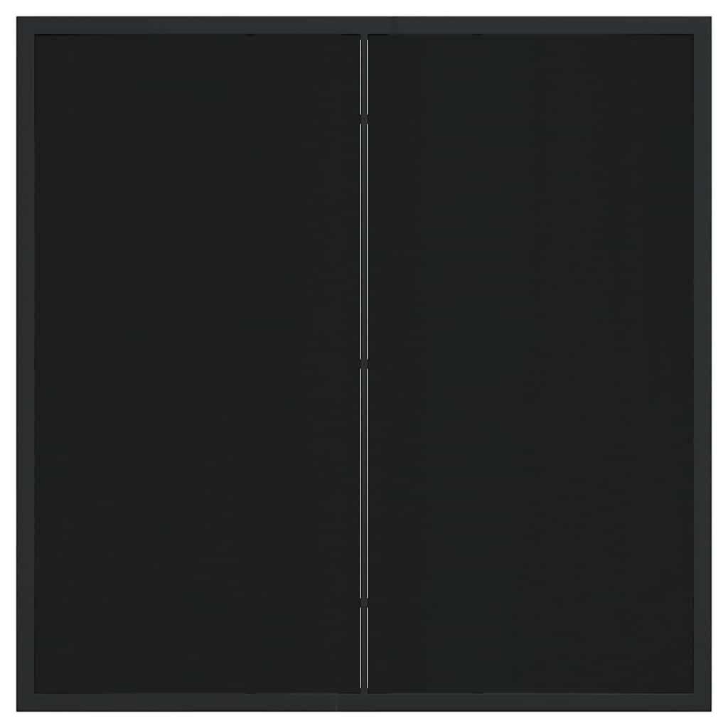 Gartentisch Schwarz 80 x 80 x 73 cm Metall