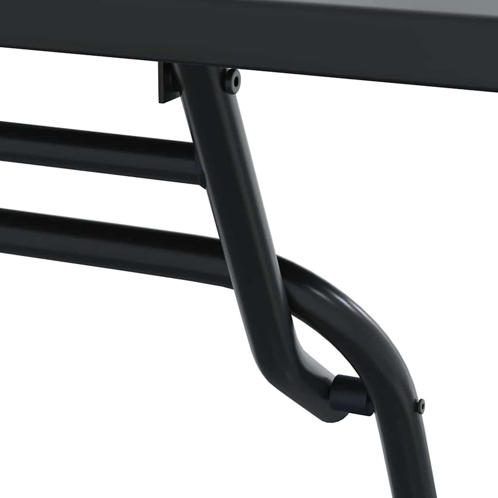 Garten Bistro Set 3 pcs Anthrazit Stahl