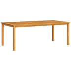 Garten Essgruppe Faltbar 9 pcs Braun Massivholz Akazie