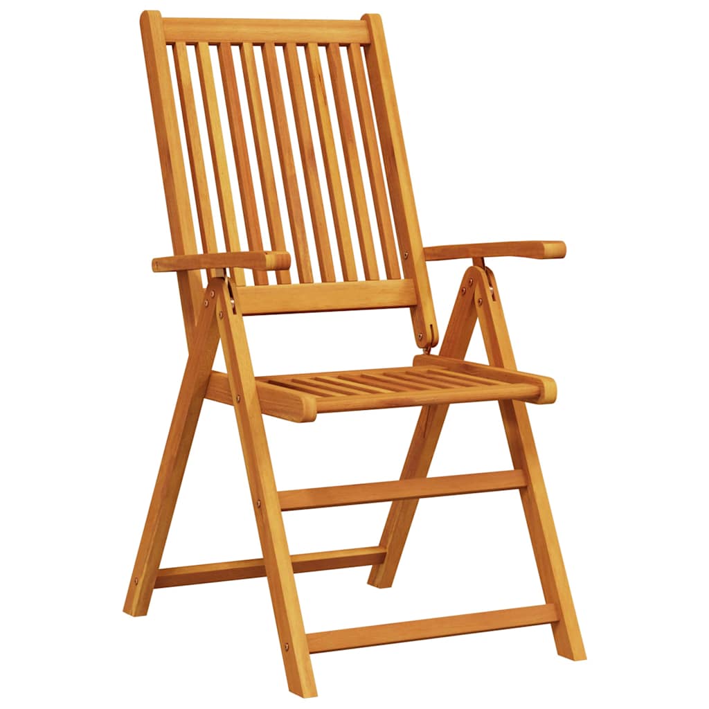 Garten Essgruppe Faltbar 9 pcs Braun Massivholz Akazie
