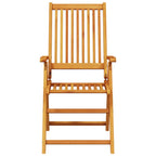Garten Essgruppe Faltbar 9 pcs Braun Massivholz Akazie