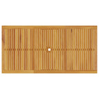 Garten Essgruppe Faltbar 9 pcs Braun Massivholz Akazie