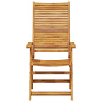Garten Essgruppe 3 pcs Braun Massivholz Akazie