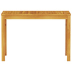 Garten Essgruppe 3 pcs Braun Massivholz Akazie