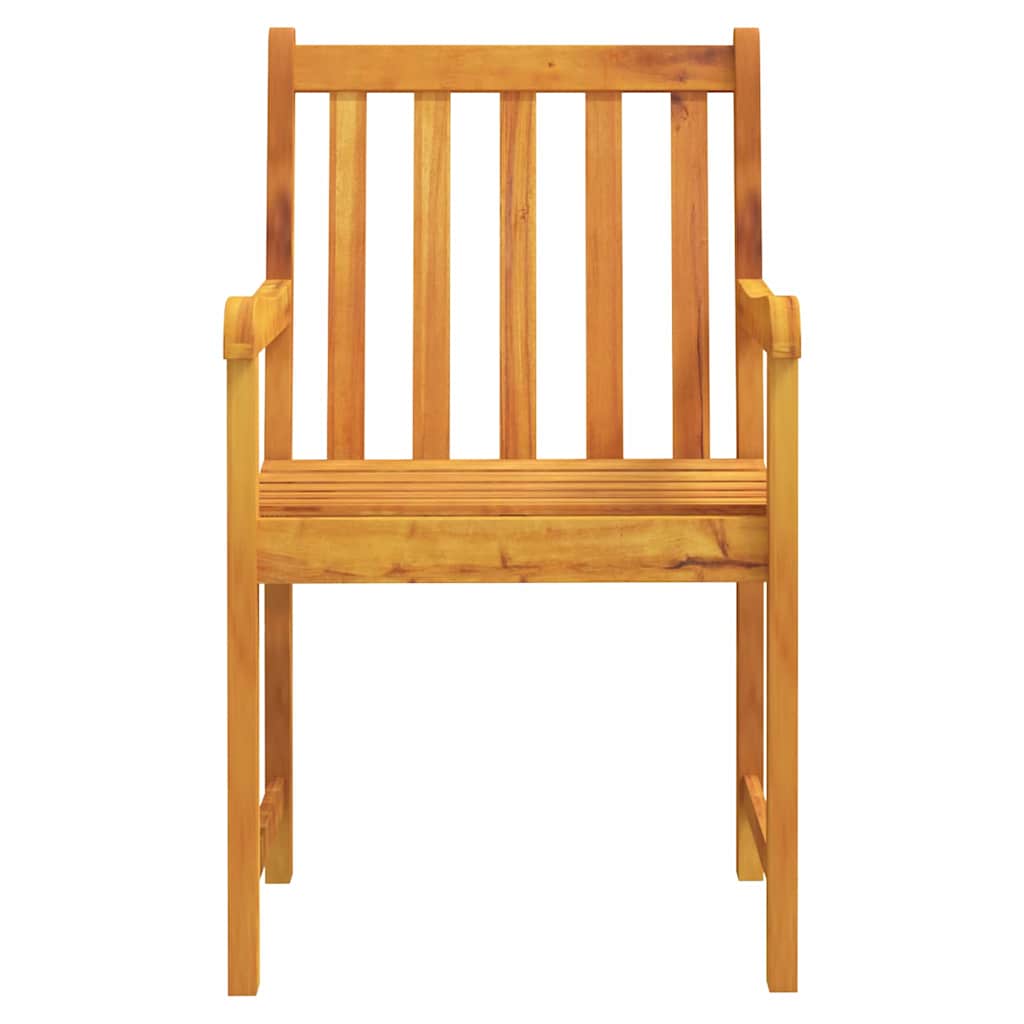 Garten Essgruppe 3 pcs Braun Massivholz Akazie