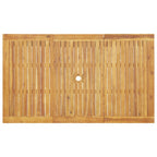 Garten Essgruppe 5 pcs Braun Massivholz Akazie