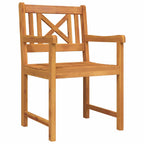 Garten Essgruppe 5 pcs Braun Massivholz Akazie