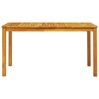 Garten Essgruppe 5 pcs Braun Massivholz Akazie