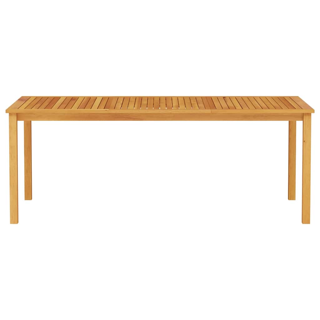 Garten Essgruppe 9 pcs Braun Massivholz Akazie