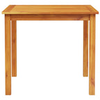 Garten Essgruppe 3 pcs Braun Massivholz Akazie