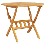 Garten Essgruppe 5 pcs Braun Massivholz Akazie