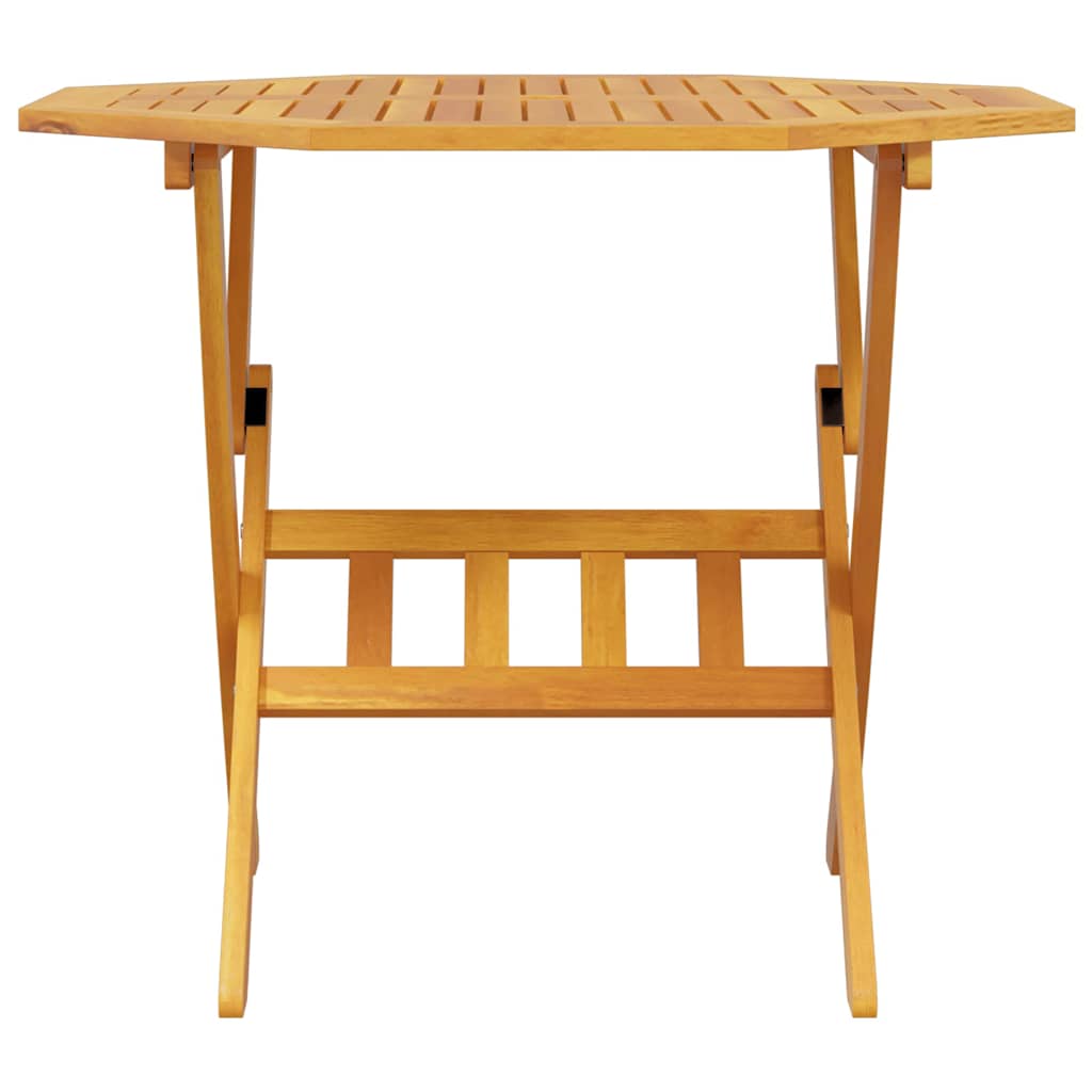 Garten Essgruppe 5 pcs Braun Massivholz Akazie