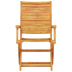 Garten Essgruppe 7 pcs Braun Massivholz Akazie