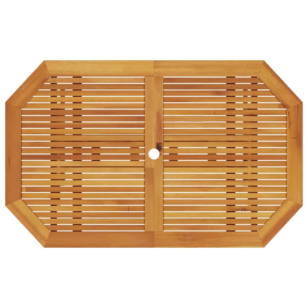 Garten Essgruppe 7 pcs Braun Massivholz Akazie