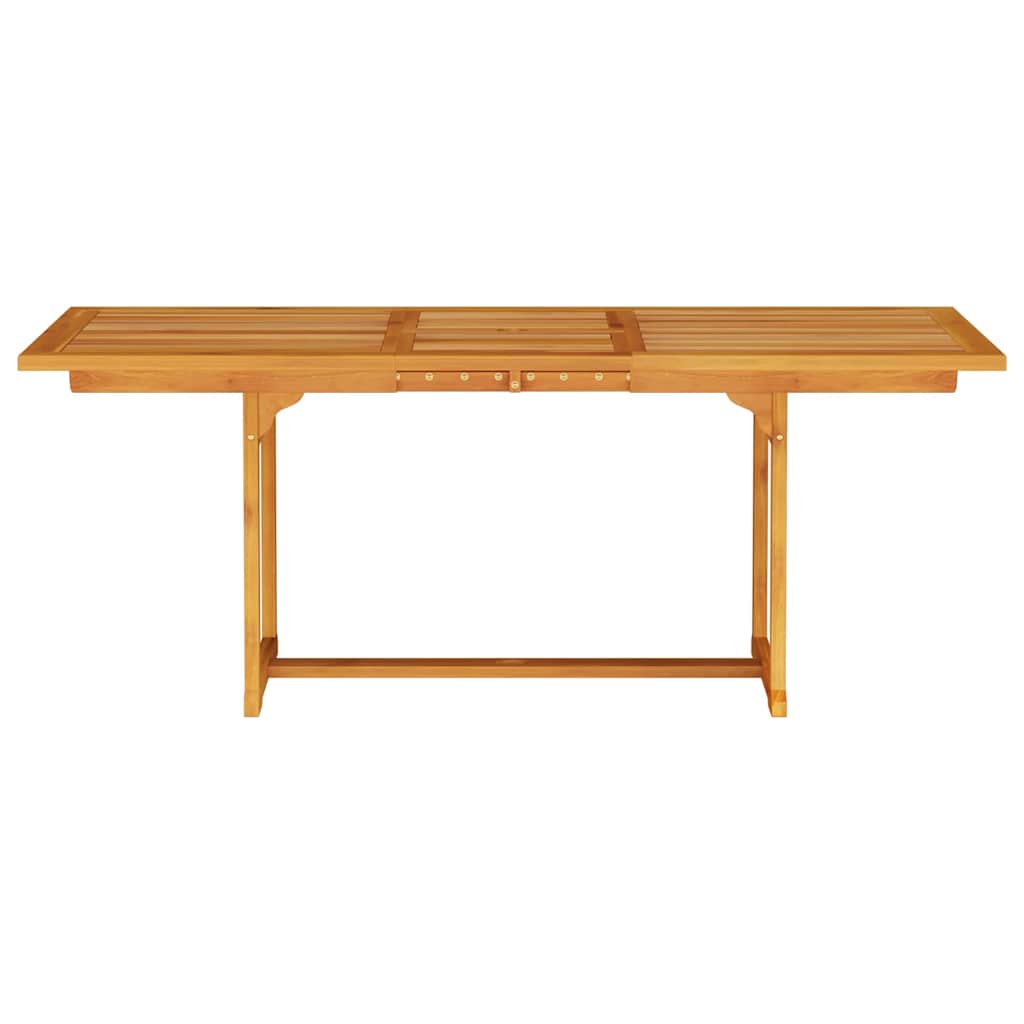 Garten Essgruppe 5 pcs Braun Massivholz Akazie