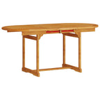 Garten Essgruppe 5 pcs Braun Massivholz Akazie