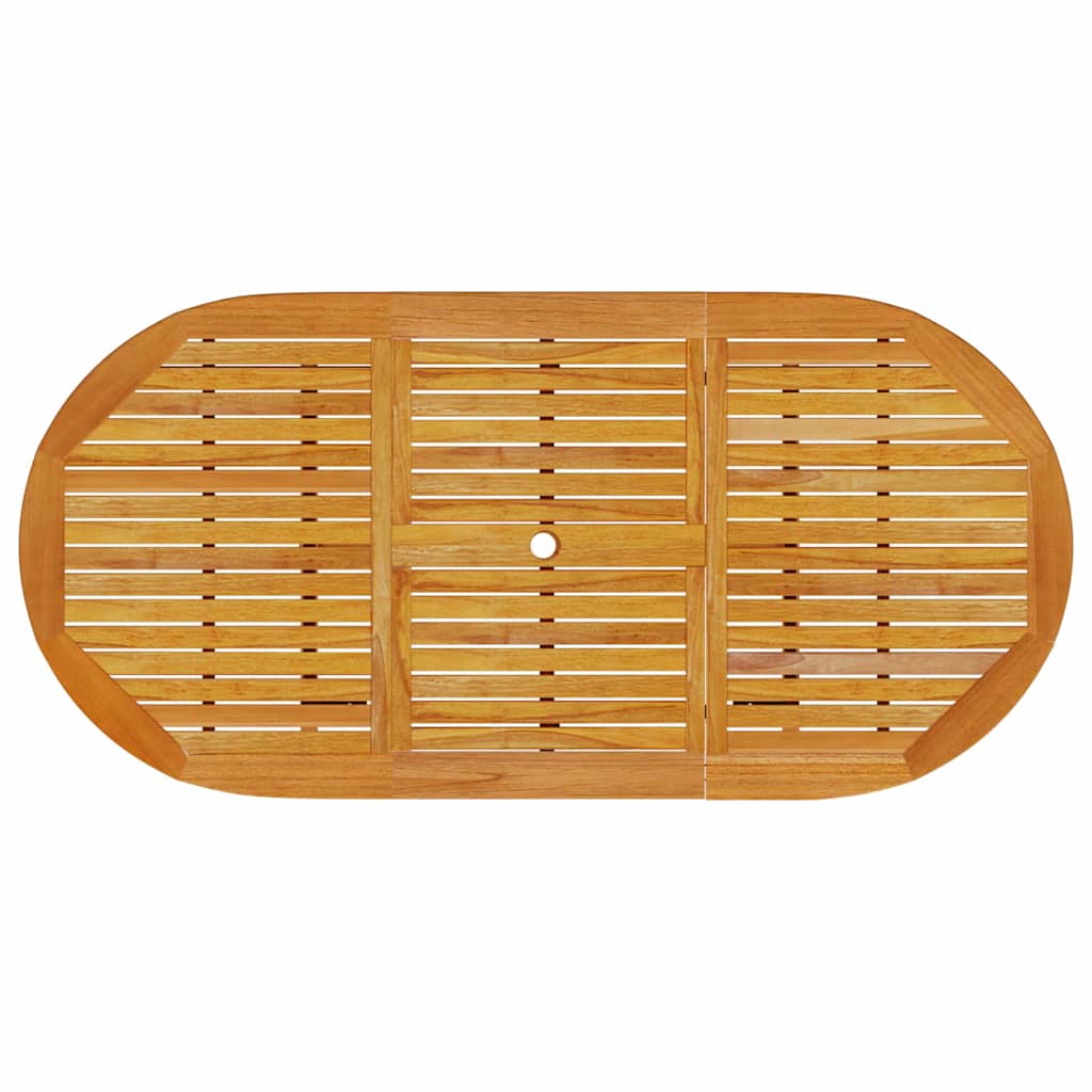 Garten Essgruppe 5 pcs Braun Massivholz Akazie