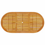 Garten Essgruppe 7 pcs Braun Massivholz Akazie