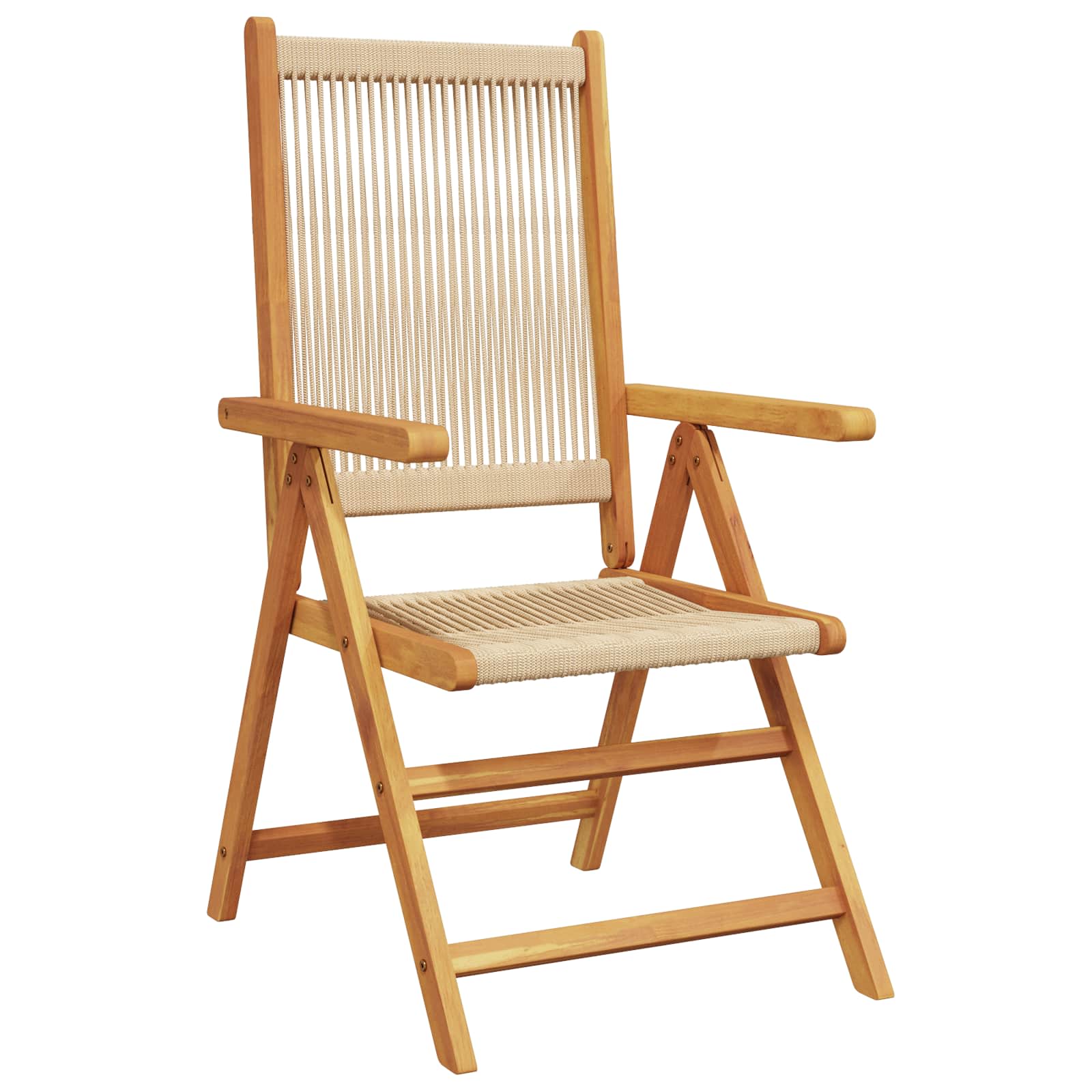 Garten Essgruppe 7 pcs Beige Massivholz Akazie