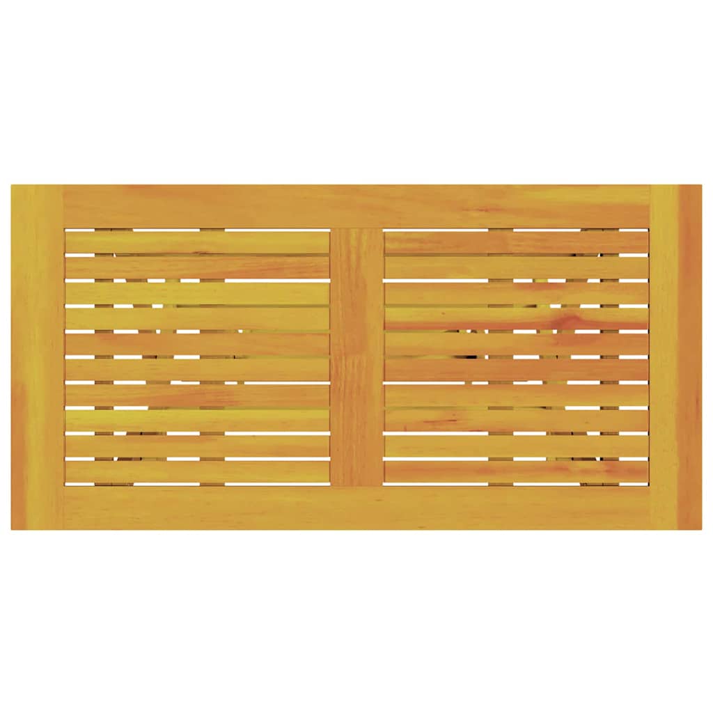 Garten Essgruppe 5 pcs Braun Massivholz Akazie