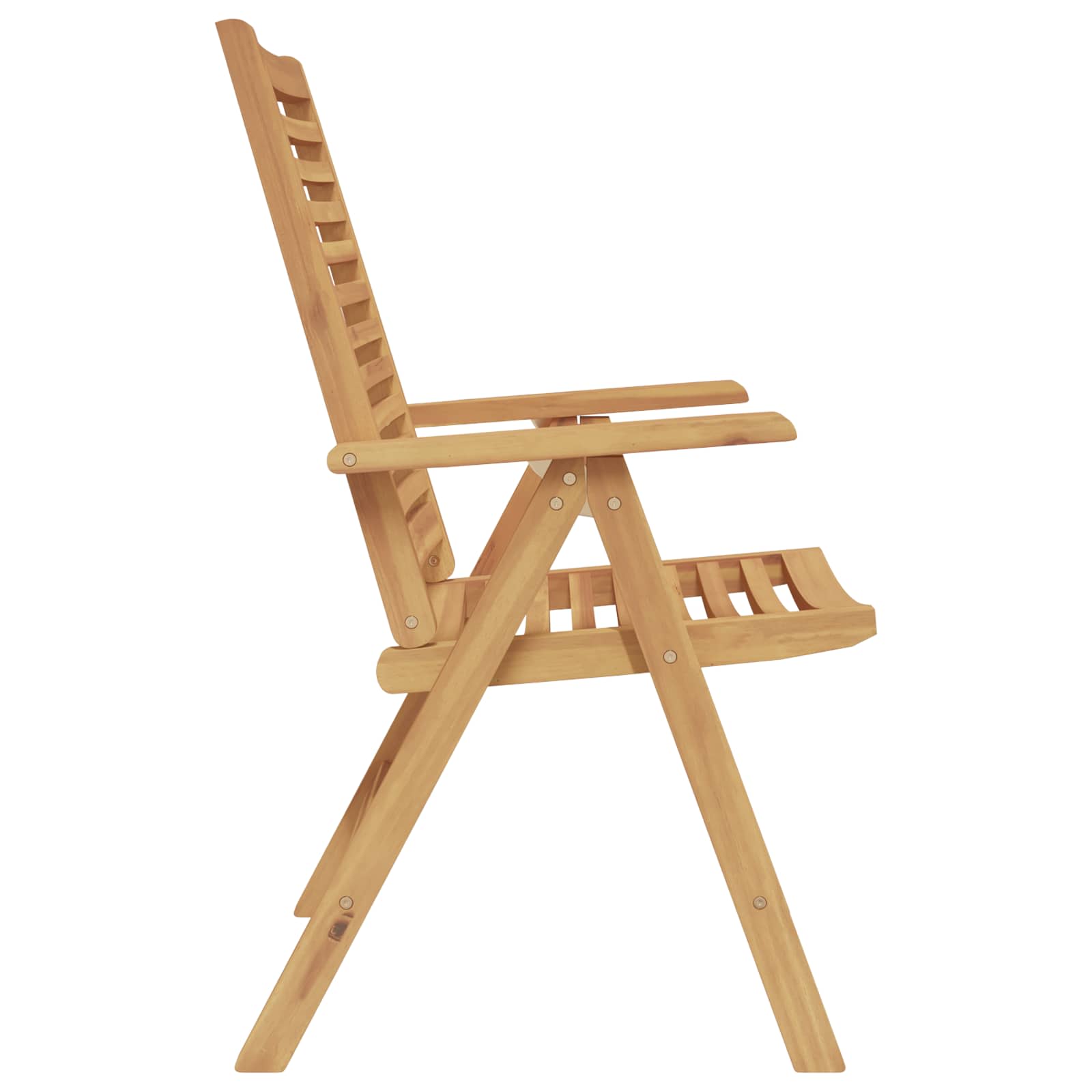 Stuhl 8 pcs Braun 64,5 x 52 x 108 cm Massivholz Teak