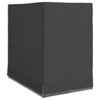 Doppelte Sonnenliege Grau 205 x 129 x 200 cm Poly-Rattan