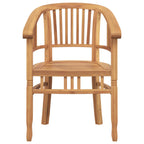 Stuhl 2 pcs Braun 63 x 58 x 89 cm Massivholz Teak