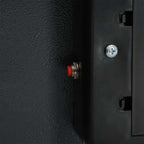 Digitaler Safe mit Schloss Dunkelgrau 40 x 35 x 60 cm Stahl