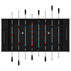 Tischfußballtisch Schwarze Eiche 125 x 60,5 x 80 cm