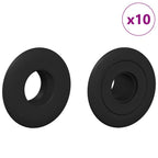Tischfußballlager 10 pcs Schwarz 5 x 5 x 2,8 cm PP