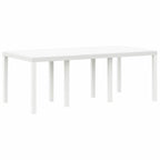 Garten Essgruppe 7 pcs Weiß Polypropylen