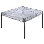 Ersatzbezug für Pavillon 300 x 300 x 26 cm Transparent PVC