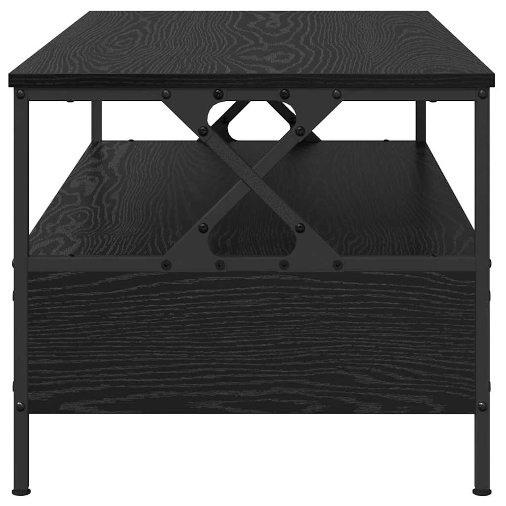 Couchtisch Schwarze Eiche 100 x 51 x 45 cm Holzwerkstoff
