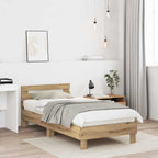 Bettrahmen Artisan-Eiche 203 x 95 x 70 cm Holzwerkstoff