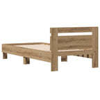 Bettrahmen Artisan-Eiche 203 x 95 x 70 cm Holzwerkstoff