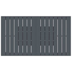 Garten Essgruppe 7 pcs Grau Poly-Rattan